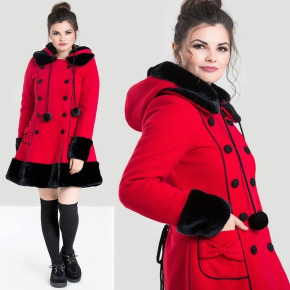 Hell Bunny Jackets & Blazers - Hell Bunny Sarah Jane Women's Winter Coat